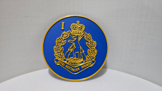 ADF RAR Skippy Badge Coaster Set - 3D Printed