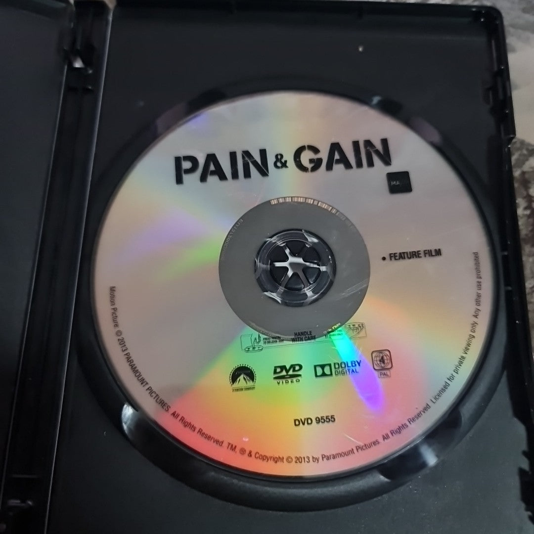 Pain & Gain (DVD, Region 4, 2013) Free Postage 2