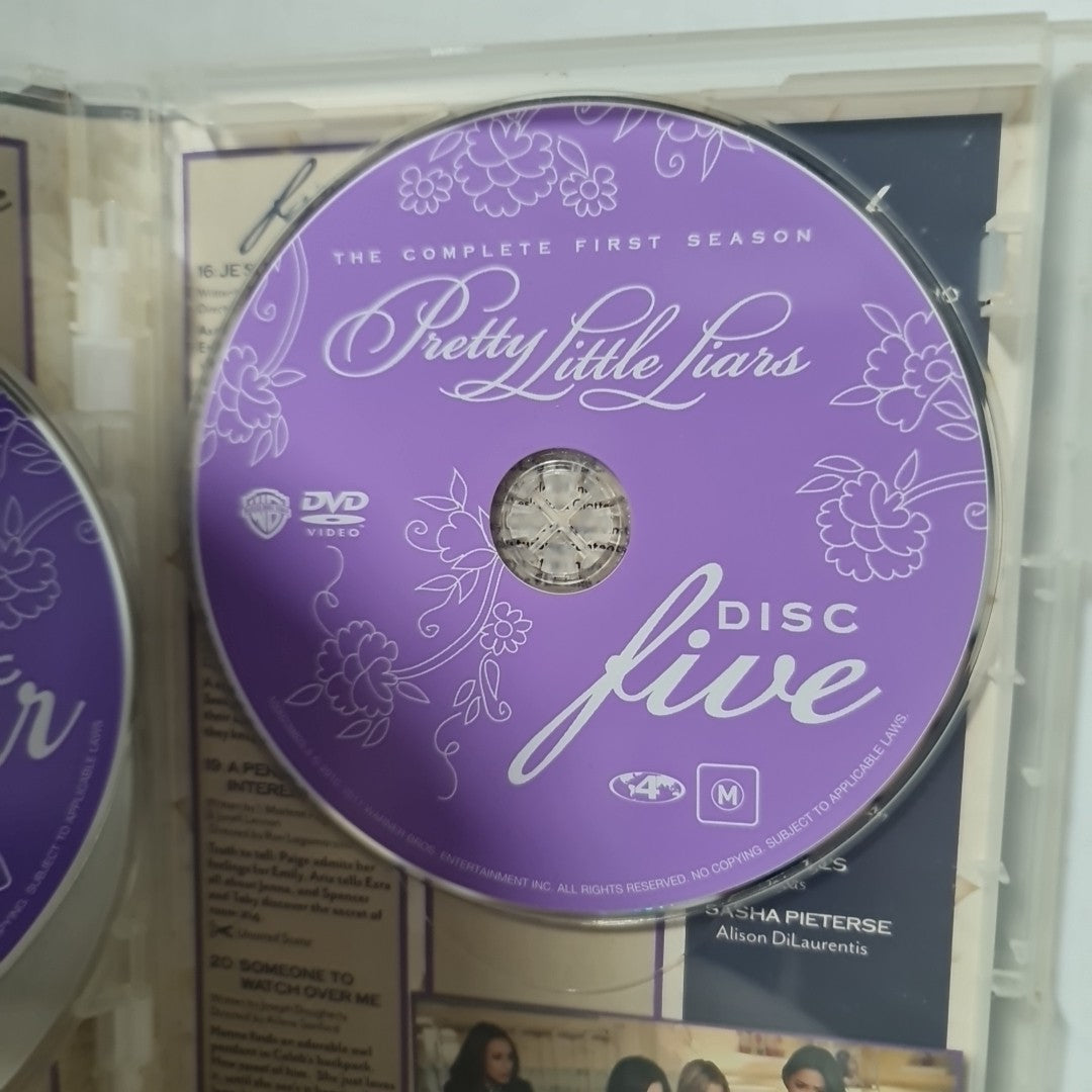 Pretty Little Liars : Season 1 (5 Disc, DVD, Region 4, 2011) Free Postage 6