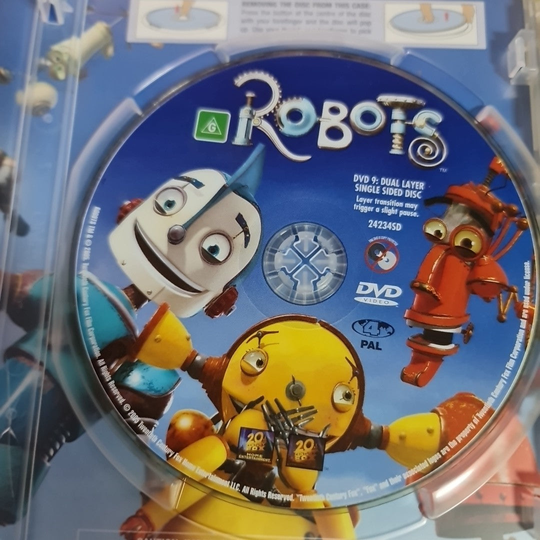 Robots (DVD, Region 4, 2005) Free Postage 2