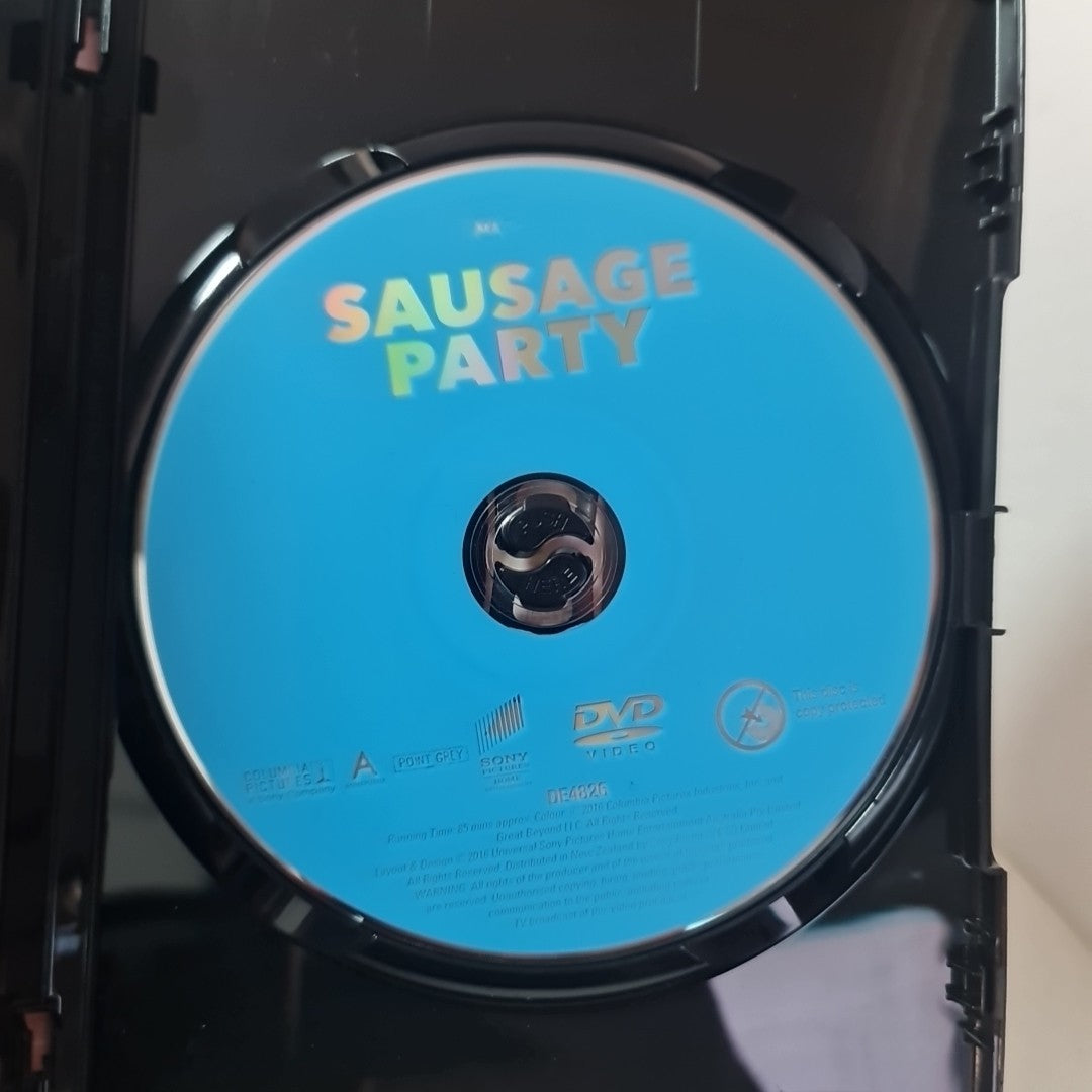 Sausage Party (DVD, Region 2,4,5, 2016) Free Postage 2