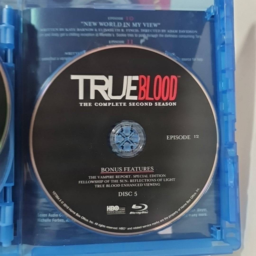 True Blood : Season 2 (Blu-ray, 2009) Free Postage 6