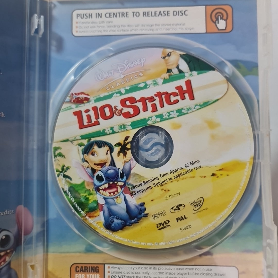 Lilo & Stitch (DVD, Region 4, 2001) Free Postage 2