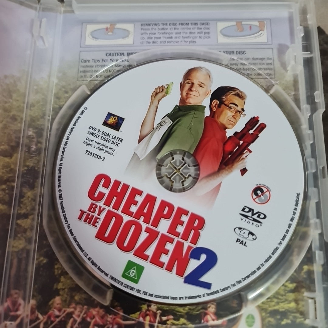 Cheaper by the Dozen 2 (DVD, Region 4, 2005) Free Postage 2