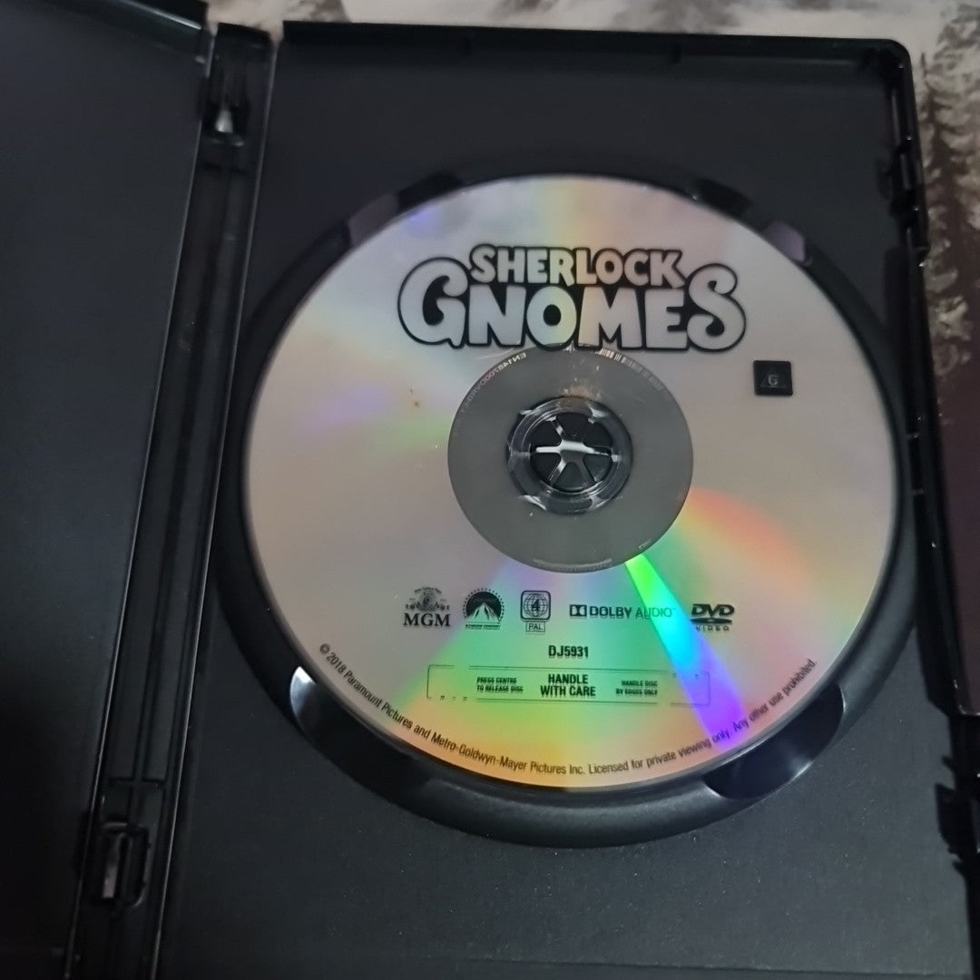 Sherlock Gnomes (DVD, Region 4, 2018) Free Postage 2