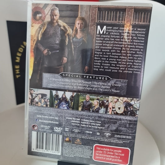Vikings : Season 2 (DVD, Region 4, 2014) Free Postage 1