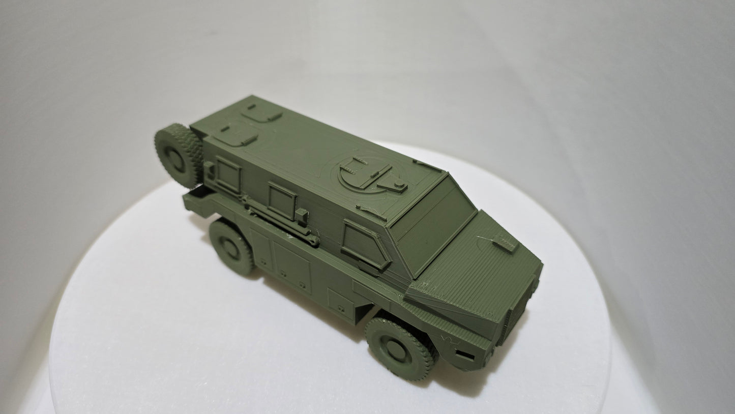 Scale Model PMV Bushmaster - Display Piece / Mud Model | 3D Printed
