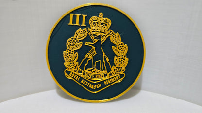 ADF RAR Skippy Badge Coaster Set - 3D Printed