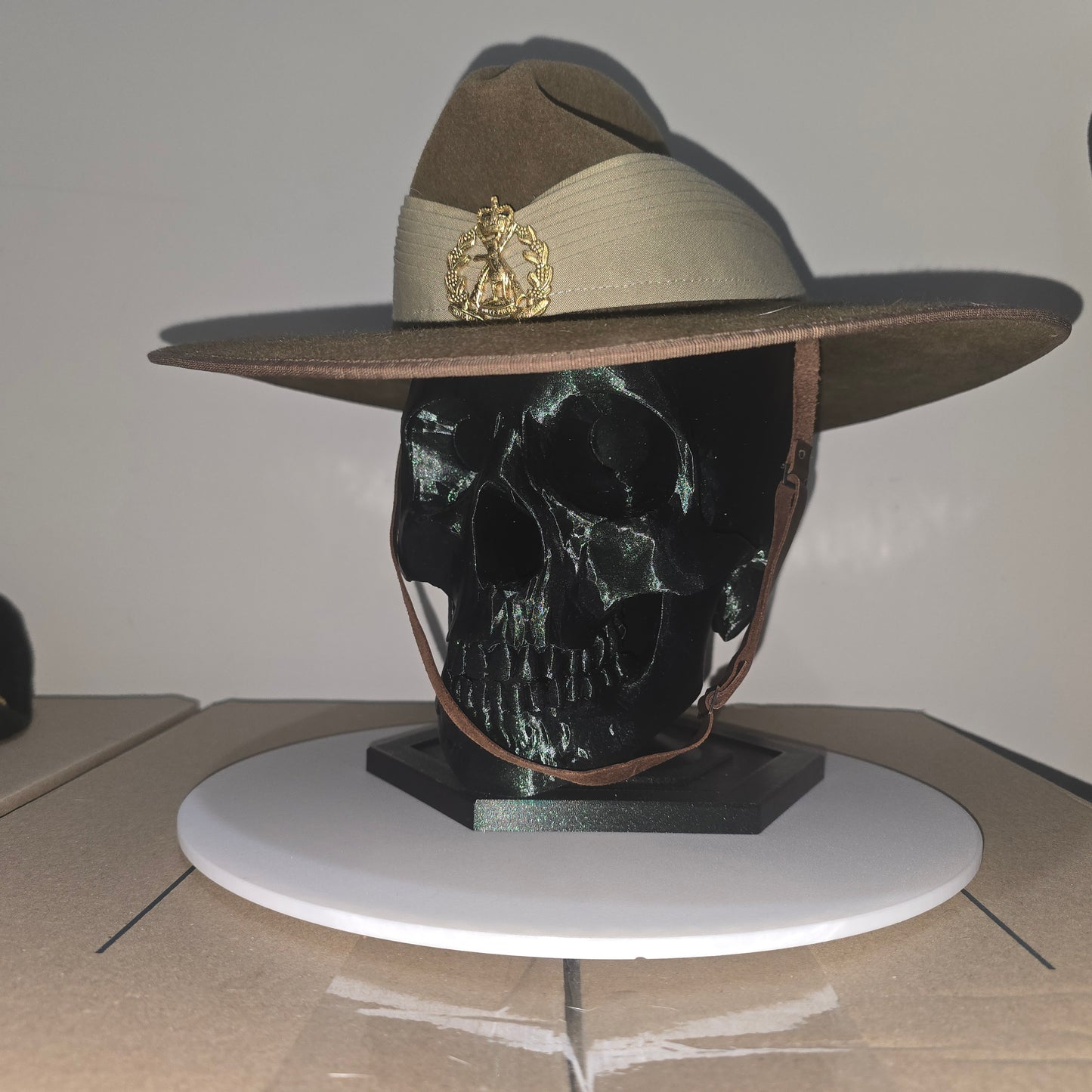 Helmet / Beret / Hat Skull Stand | 3D Printed