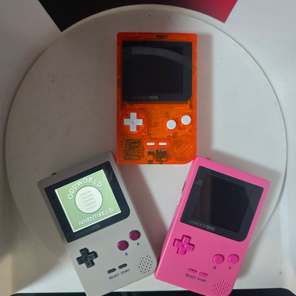 Modded Nintendo Game Boy Pocket | Backlit IPS Customisable LCD Screen | RGB