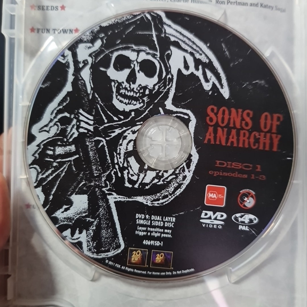 Sons of Anarchy : Season 1 (DVD, Region 4, 2008) Free Postage 2