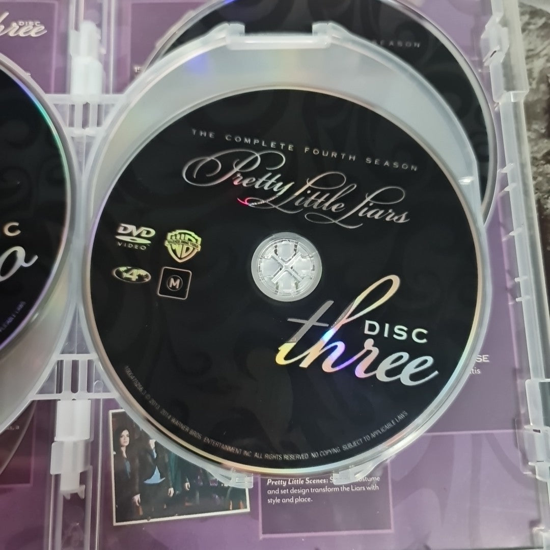 Pretty Little Liars : Season 4 (5 Disc, DVD, Region 4, 2013) Free Postage 4