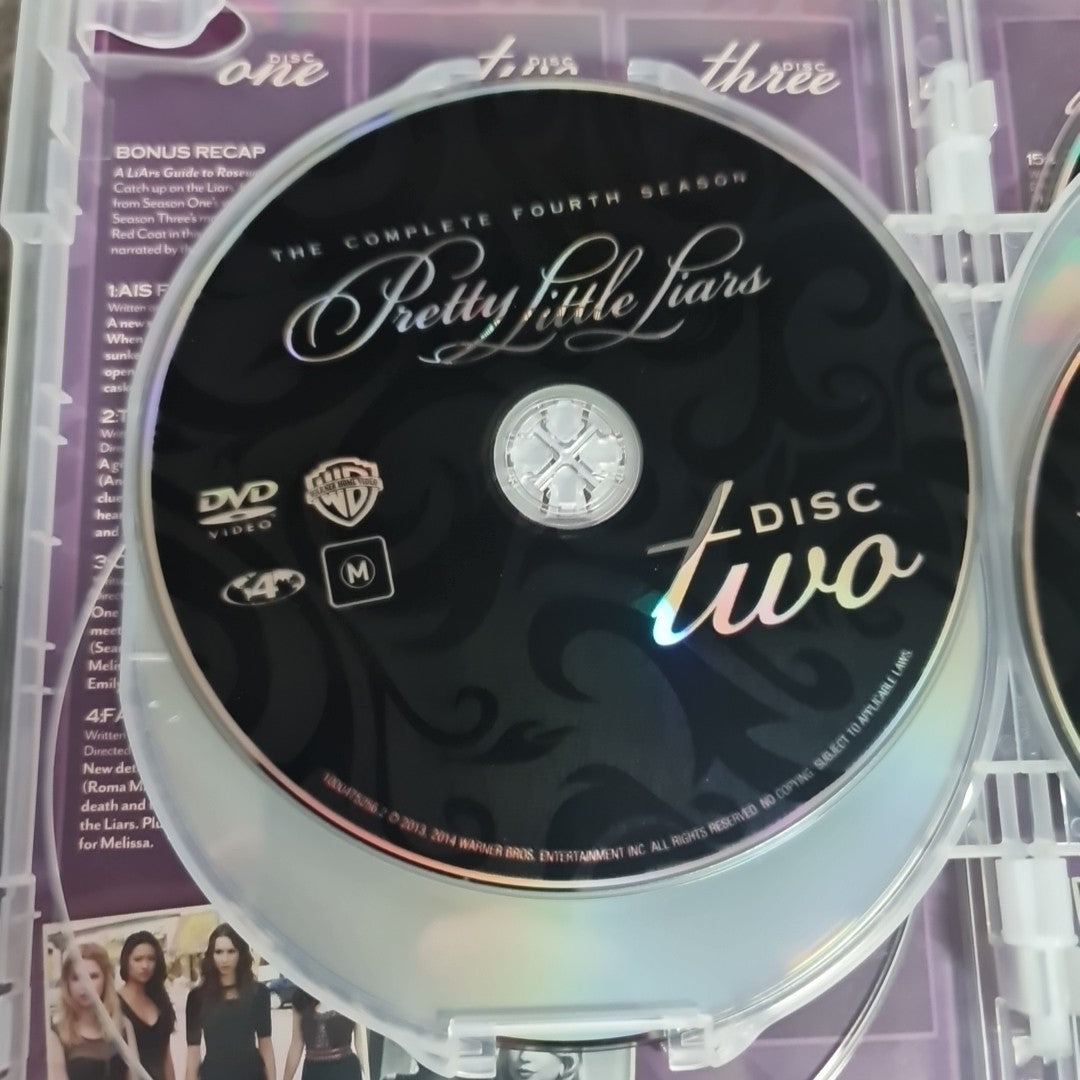 Pretty Little Liars : Season 4 (5 Disc, DVD, Region 4, 2013) Free Postage 3