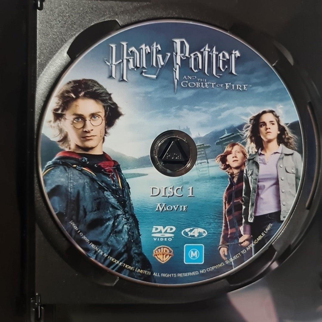 Harry Potter and the Goblet of Fire (2 Disc DVD, Region 4, 2005) Free Postage 2