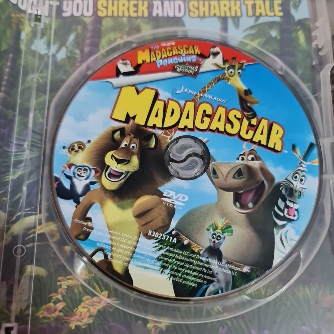 Madagascar (DVD, Region 2,4,5, 2005) Free Postage 2