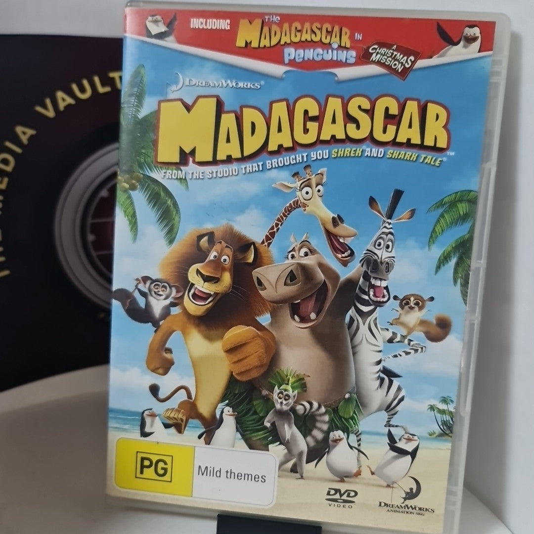 Madagascar (DVD, Region 2,4,5, 2005) Free Postage 0