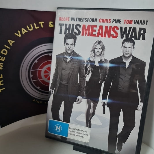 This Means War (DVD, Region 4, 2012) Free Postage 0