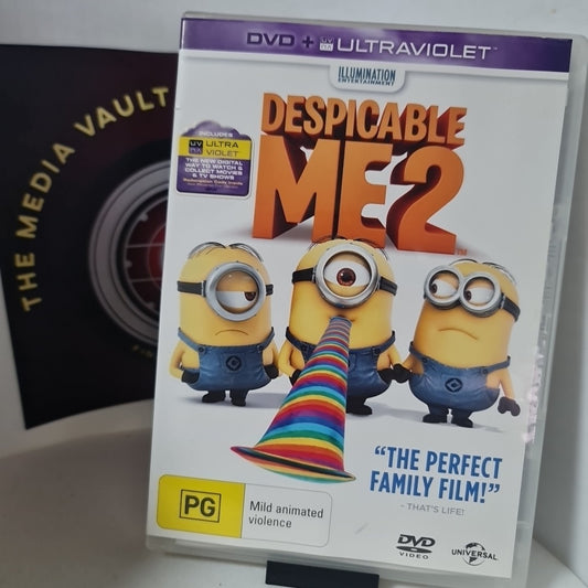 Despicable Me 2 (DVD, Region 2,4,5, 2013) Free Postage 0