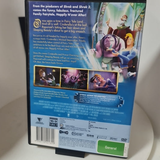 Happily N'ever after (DVD, Region 4, 2007) Free Postage1