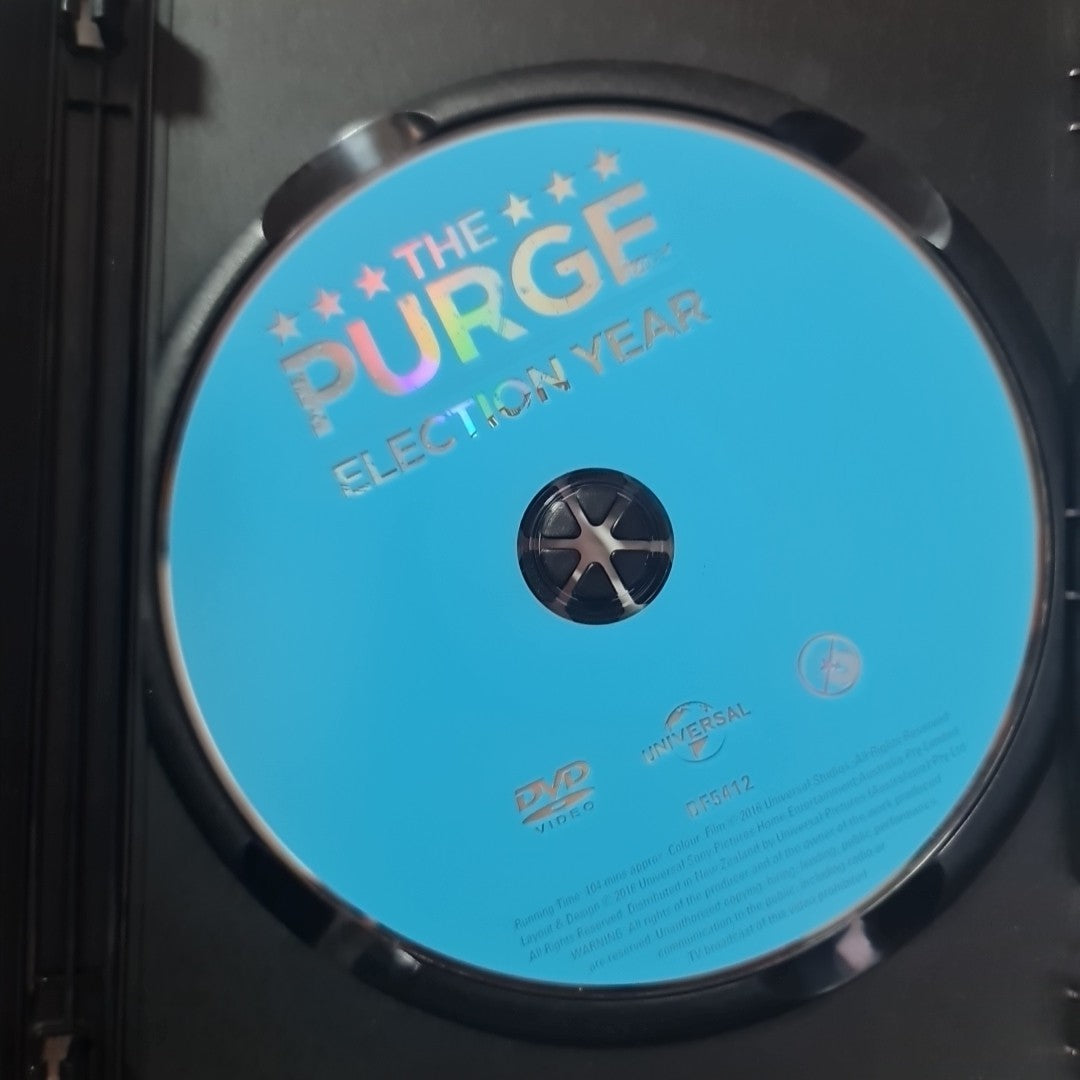 The Purge - Election Year (DVD, Region 2,4,5, 2016) Free Postage 2