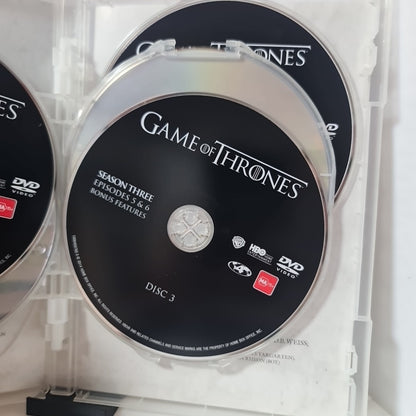 Game of Thrones : Season 3 (DVD, Region 4, 2013) Free Postage 4