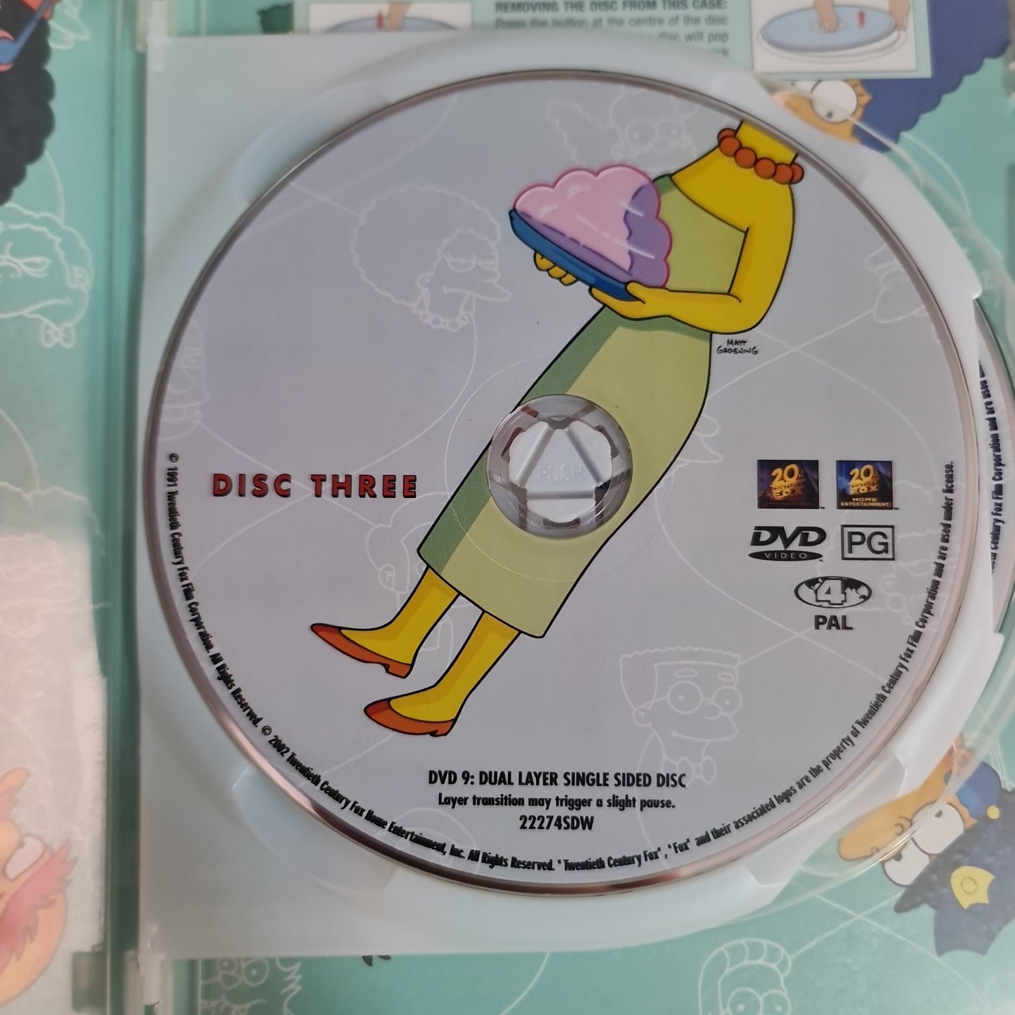 The Simpsons: Season 2 W/ Booklet (Box Set, DVD, Region 4, 1990) Fast Postage  6