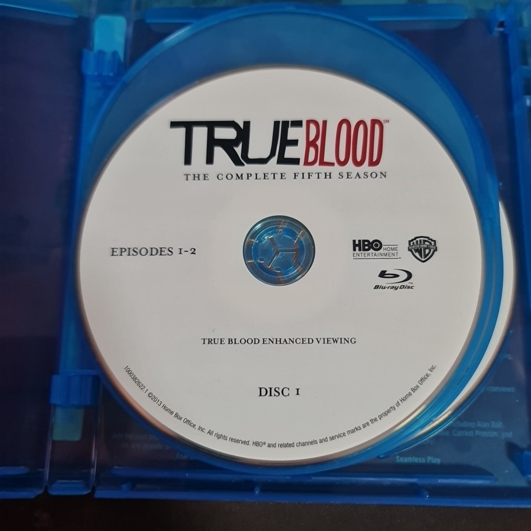 True Blood : Season 5 (Blu-ray, 2013) Free Postage 2