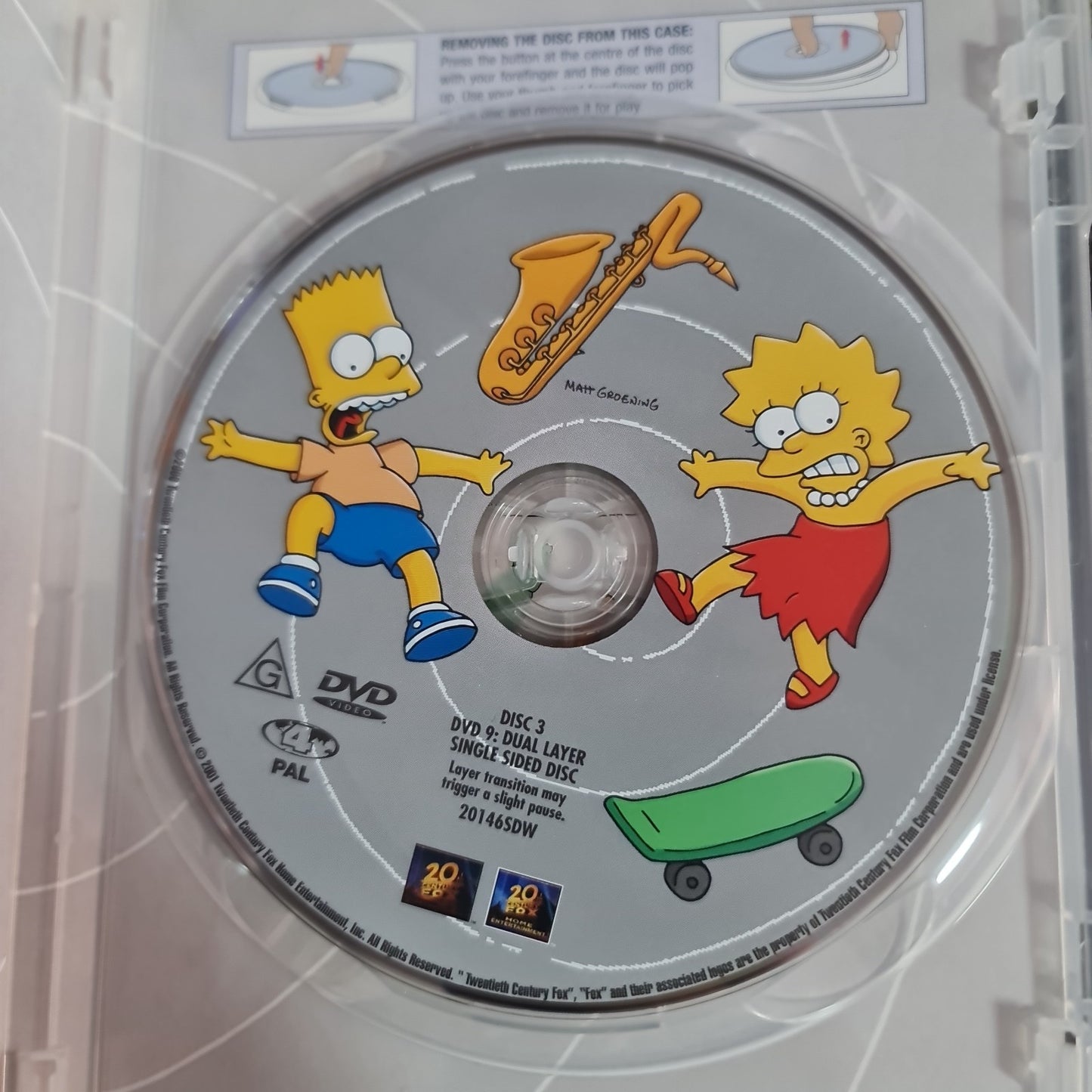 The Simpsons: Season 1 W/ Booklet (Box Set, DVD, Region 4, 1989) Fast Post  5