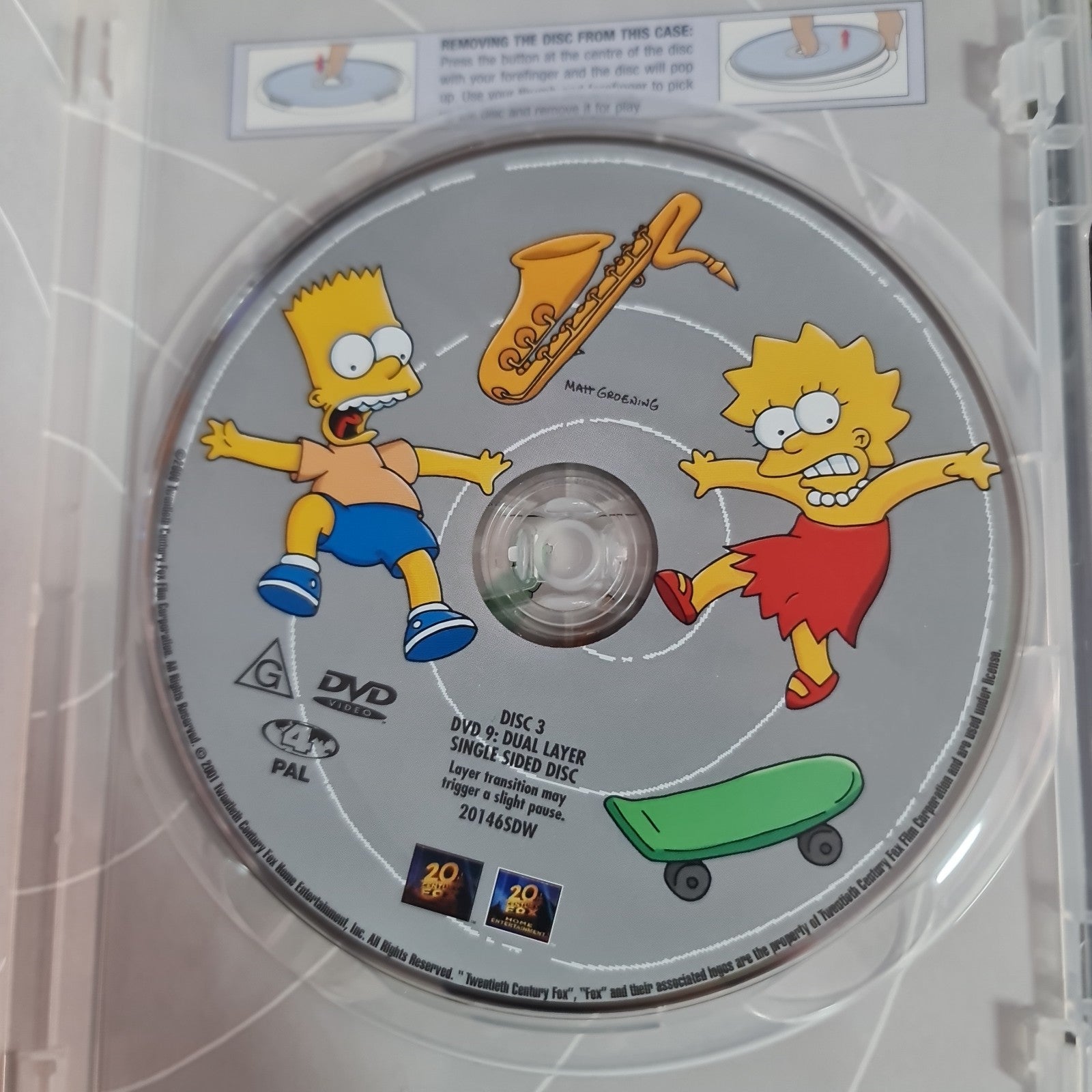 The Simpsons: Season 1 W/ Booklet (Box Set, DVD, Region 4, 1989) Fast Post  5