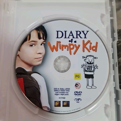 Diary of a Wimpy Kid (DVD, Region 4, 2010) Free Postage 2