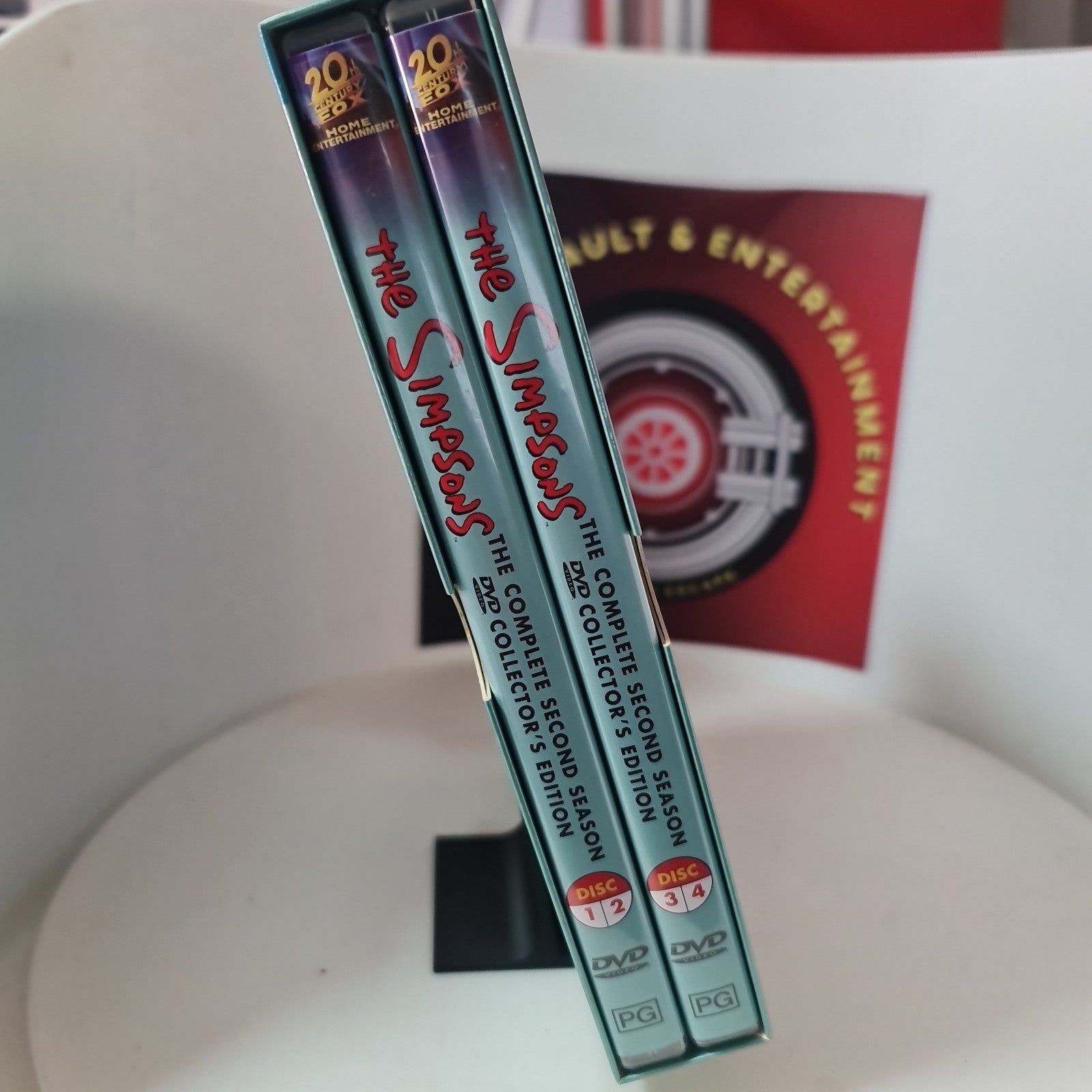 The Simpsons: Season 2 W/ Booklet (Box Set, DVD, Region 4, 1990) Fast Postage  2