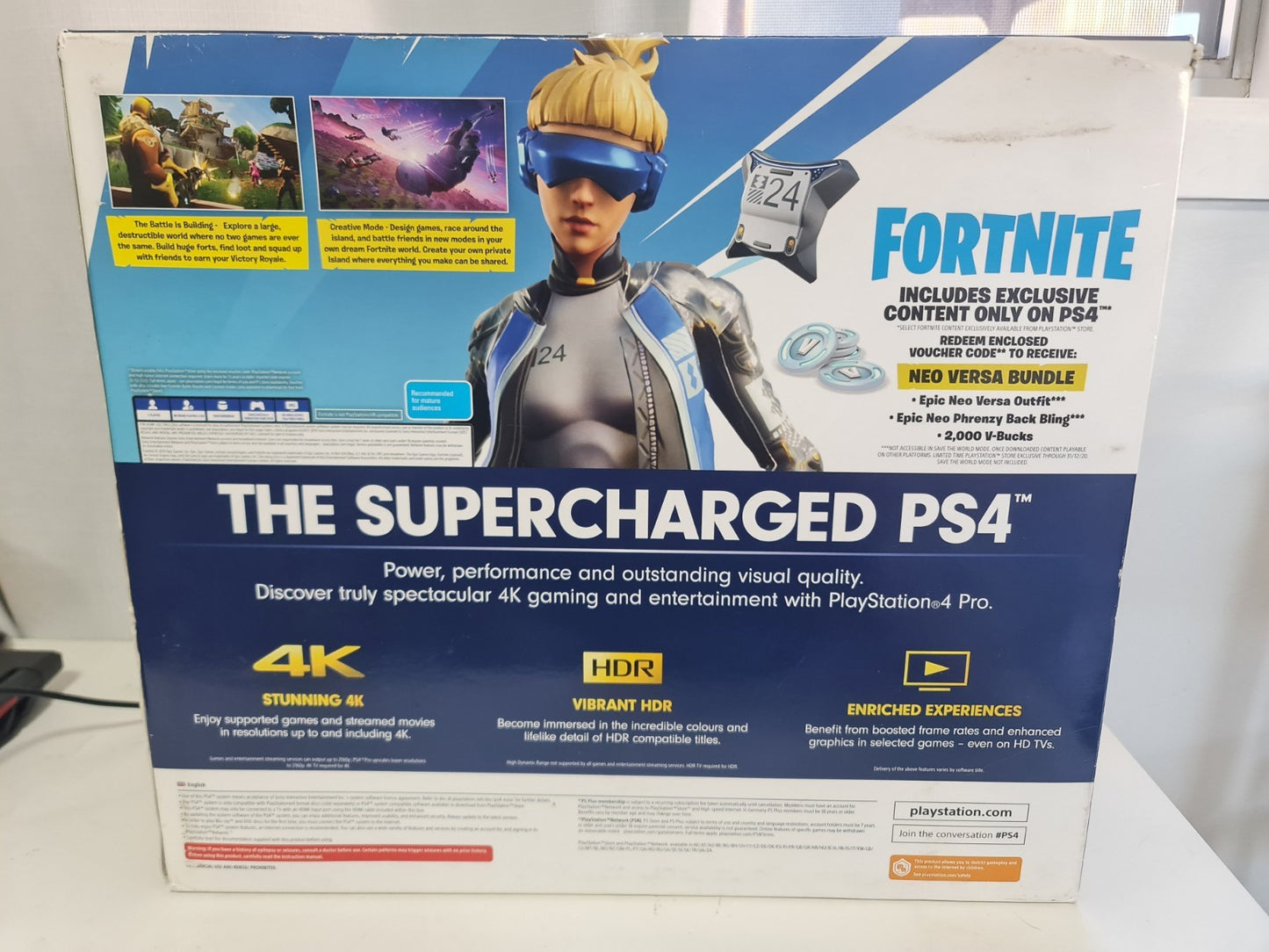 Boxed PlayStation 4 PS4 Pro 1TB Console | Black | Controller & Cable CIB| Tested1