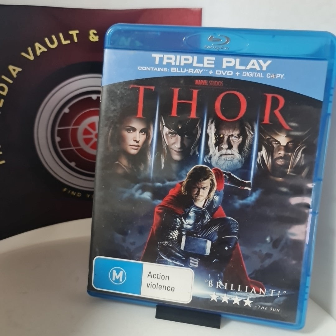 Thor | Triple Play (Blu-ray & DVD, 2011) Free Postage 0