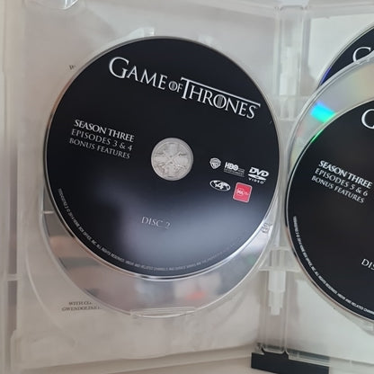 Game of Thrones : Season 3 (DVD, Region 4, 2013) Free Postage 3