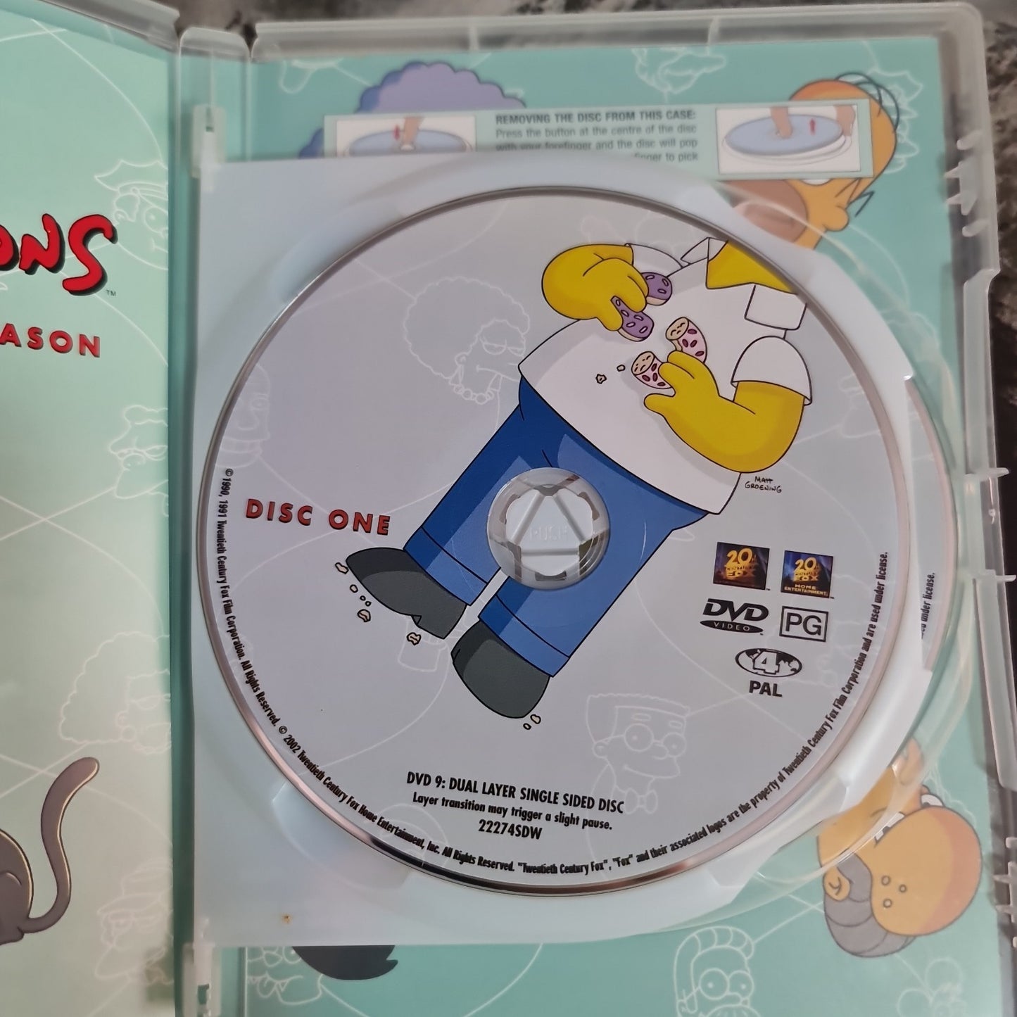 The Simpsons: Season 2 W/ Booklet (Box Set, DVD, Region 4, 1990) Fast Postage  4