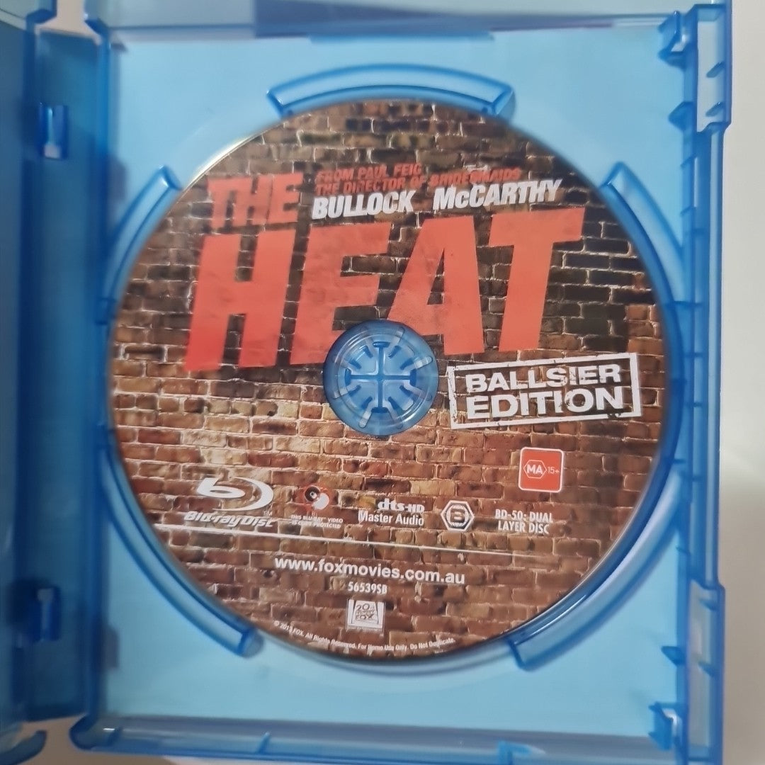 The Heat (Blu-ray, Region B, 2013) Free Postage 2