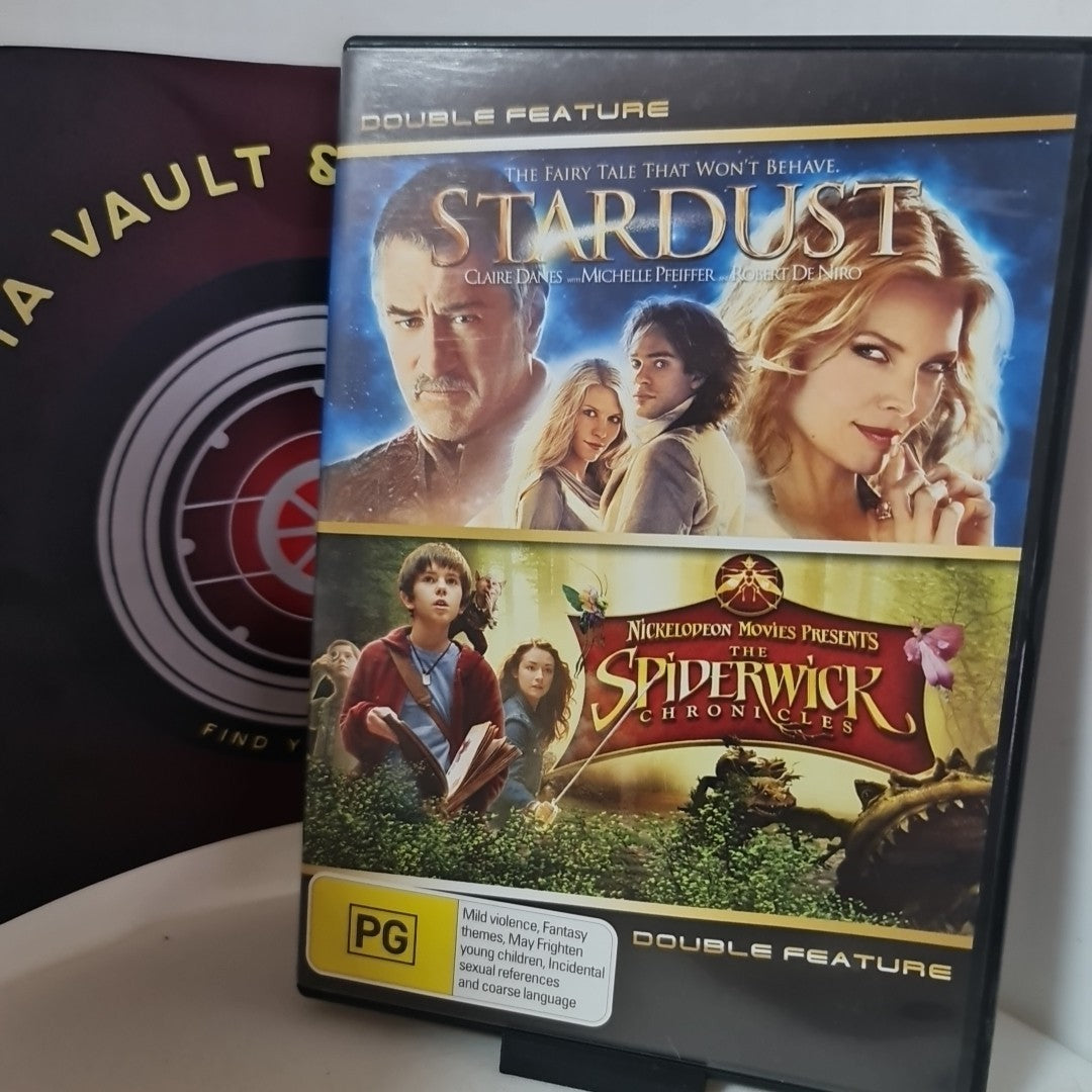 Stardust / The Spiderwick Chronicles (DVD, Region 4, 2007) Free Postage 0