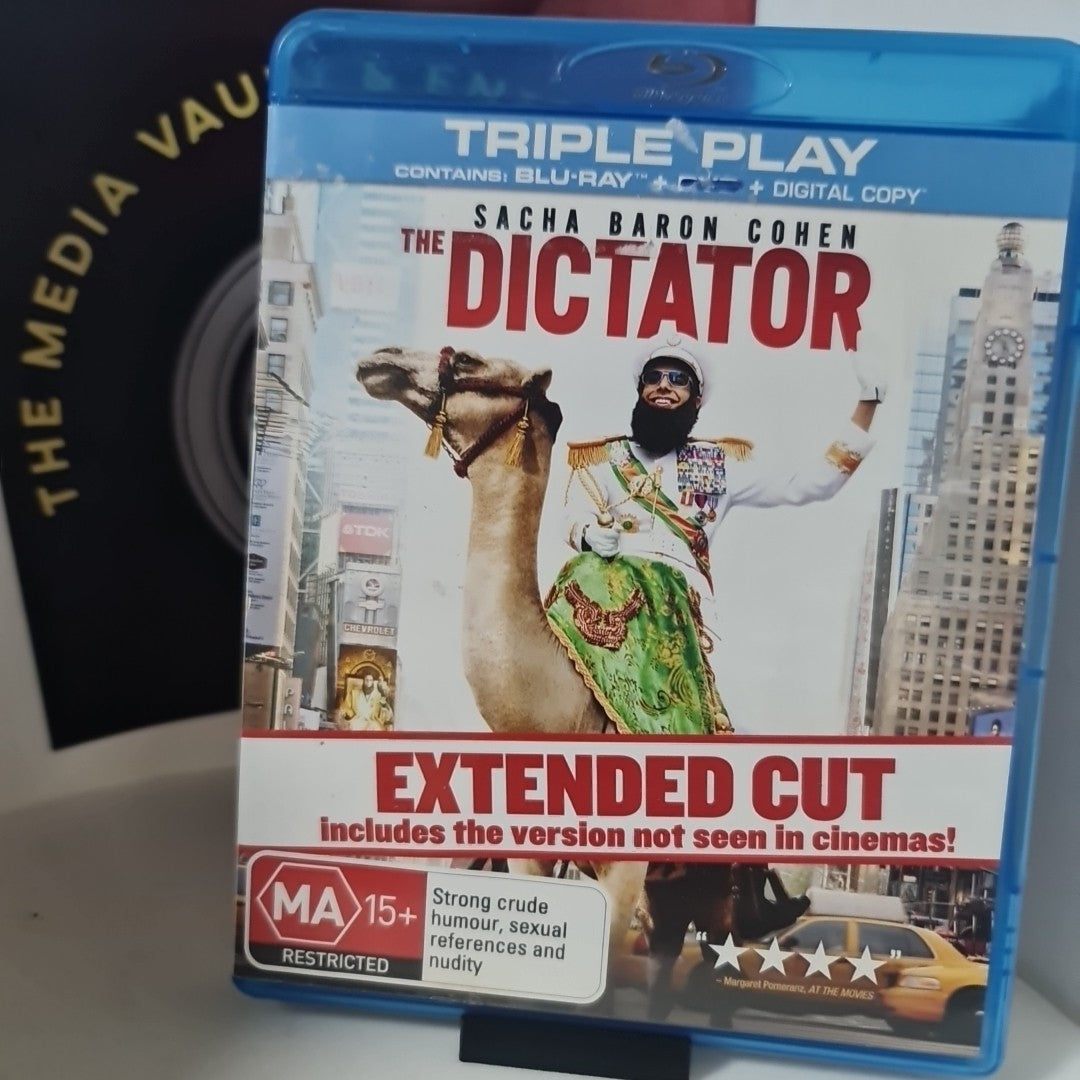 The Dictator (Extended Edition, Blu-ray, 2012) Free Postage 0