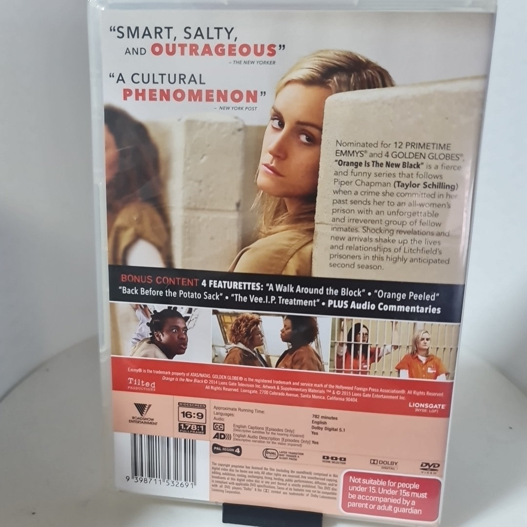 Orange Is the New Black : Season 2 (4 Disc, DVD, Region 4, 2014) Free Postage 1
