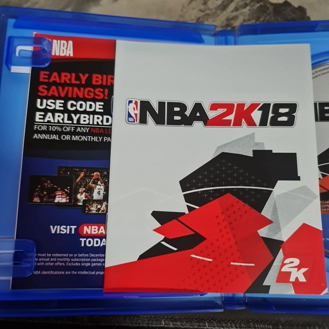 NBA 2K18 W/ Manual (PlayStation 4 PS4 Game) Free Postage 3