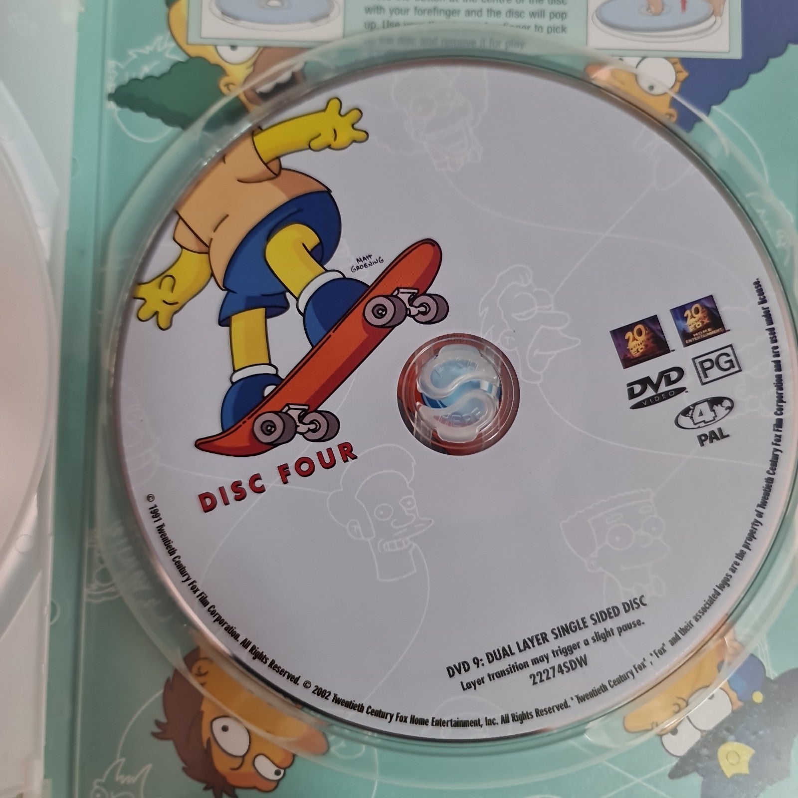 The Simpsons: Season 2 W/ Booklet (Box Set, DVD, Region 4, 1990) Fast Postage  7