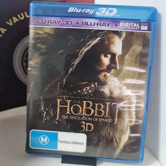 The Hobbit - The Desolation of Smaug | 3D & 2D (Blu-ray, 2013) Free Postage 0