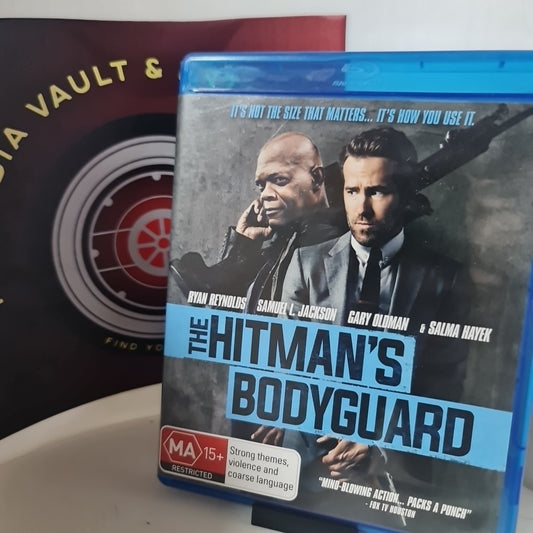 The Hitman's Bodyguard (Blu-ray, Region B, 2017) Free Postage 0