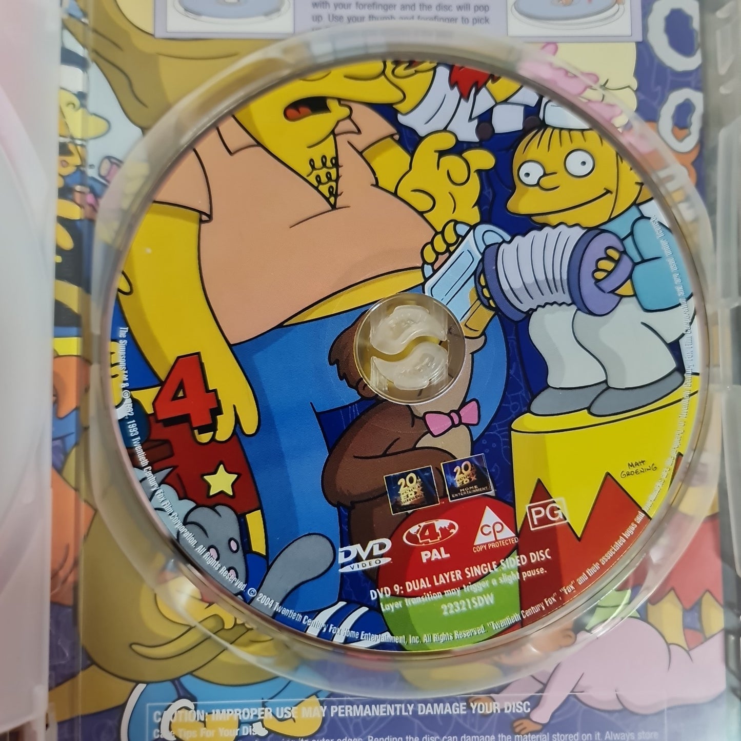 The Simpsons: Season 4 W/ Booklet (Boxset, DVD, Region 4, 1992) Free Postage  7