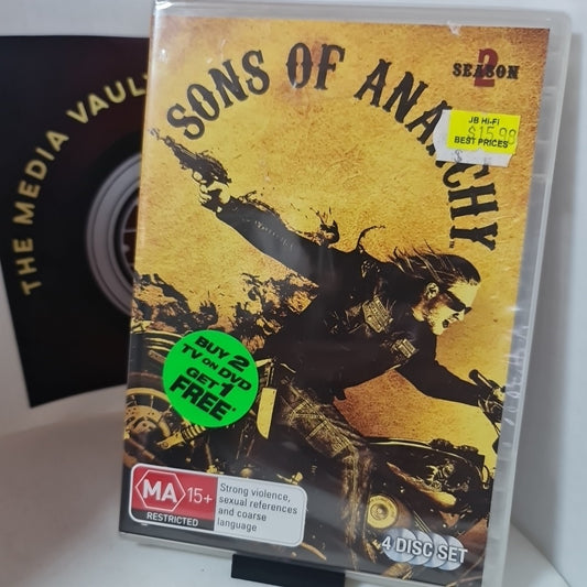 Sons of Anarchy : Season 2 (Brand NEW Sealed, DVD, Region 4, 2009) Free Post 0
