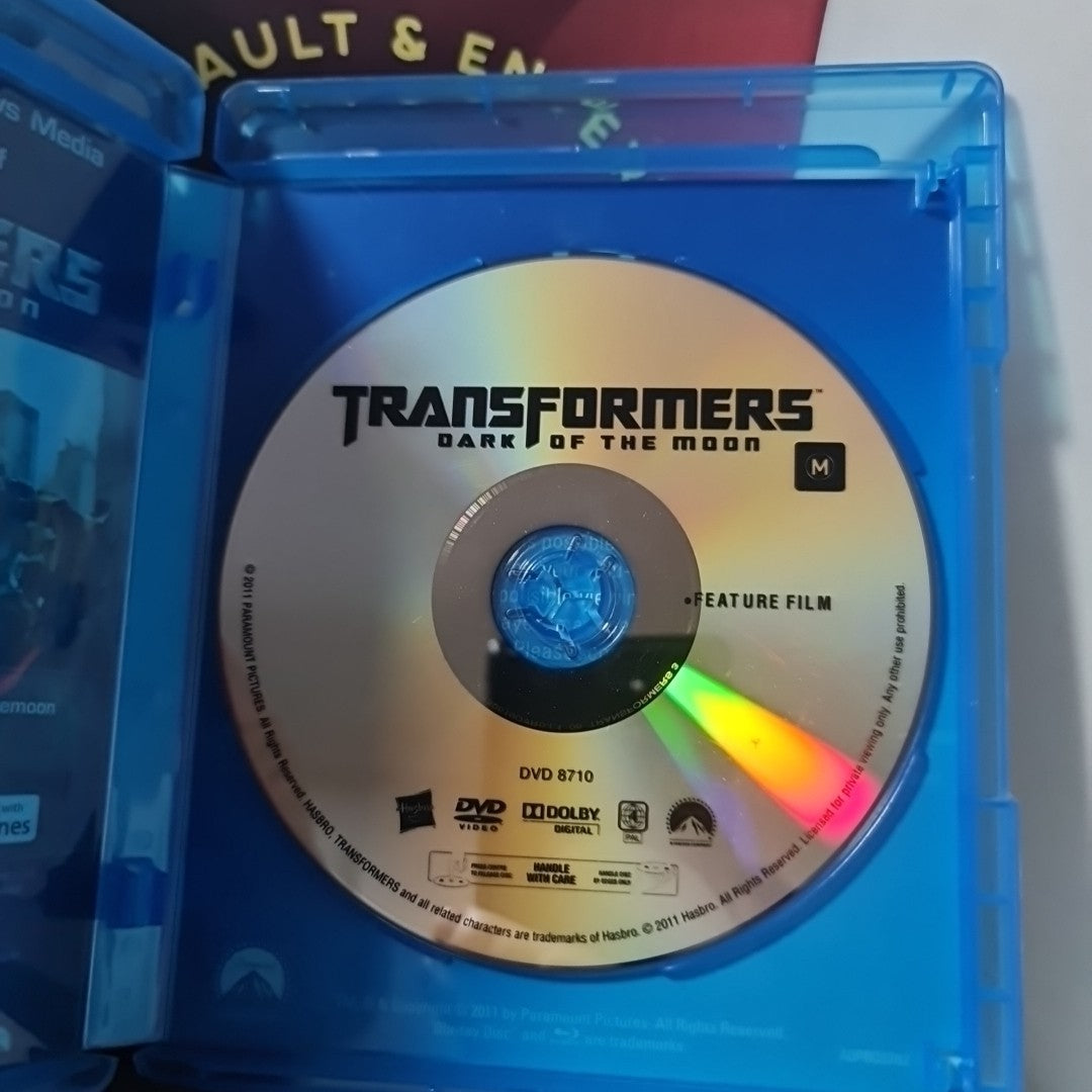 Transformers - Dark of the Moon (Blu-ray + DVD, Region 4, 2011) Free Postage 2