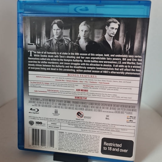 True Blood : Season 5 (Blu-ray, 2013) Free Postage 1