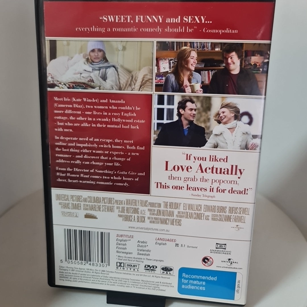 The Holiday (DVD, Region 2,4,5, 2006) Free Postage 1