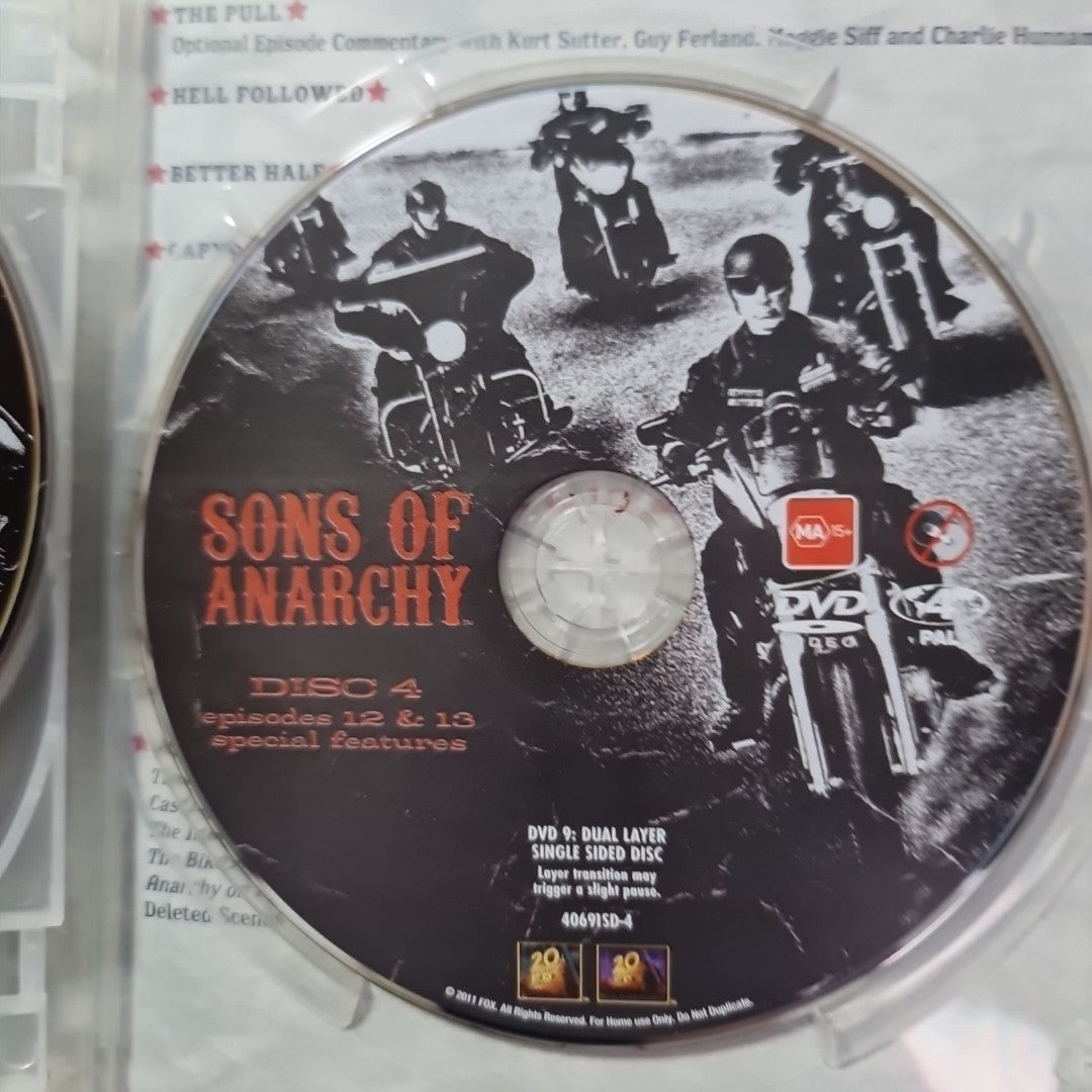 Sons of Anarchy : Season 1 (DVD, Region 4, 2008) Free Postage 5
