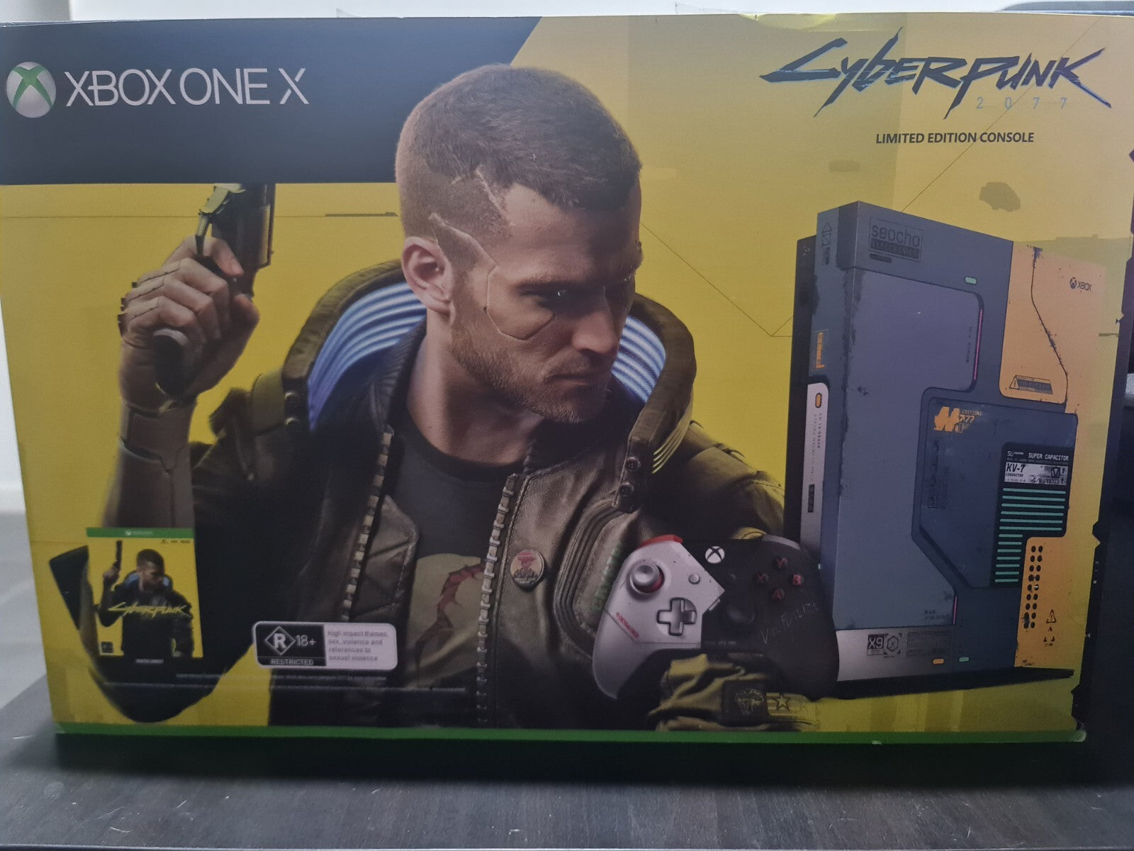 Boxed Xbox One X | Cyberpunk 2077 Limited Edition 1TB Console CIB | Tested4